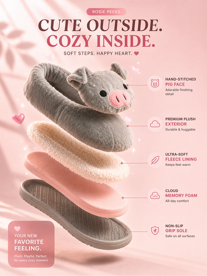 RosiePeeks™ Pig Shoes